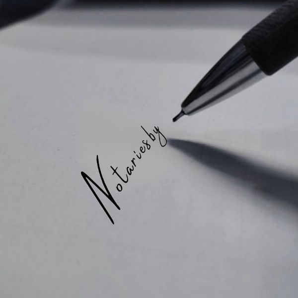 Notaries signature